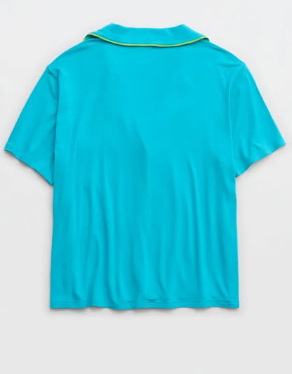 Aerie Real Soft® Short Sleeve Pajama Shirt