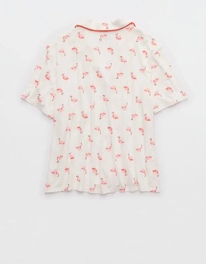 Aerie Real Soft® Short Sleeve Pajama Shirt