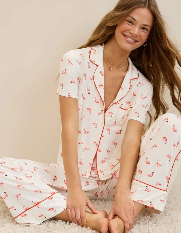 Aerie Real Soft® Short Sleeve Pajama Shirt