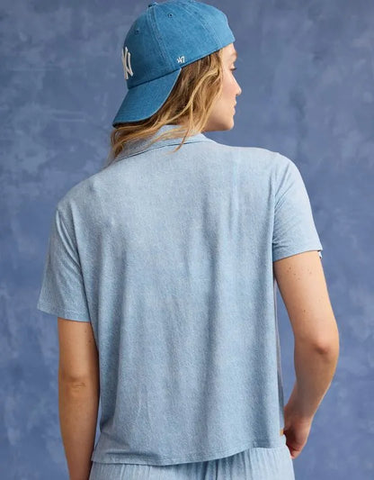 AE x Aerie Match Made In Denim Real Soft® Short Sleeve Shirt