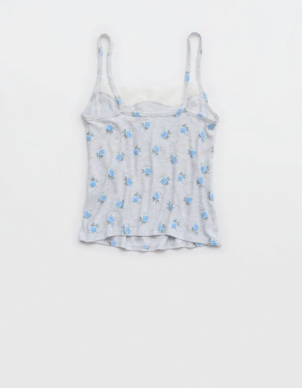 OVERSLEPT by Aerie Real Soft® Ribbed Tank Top