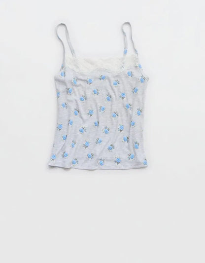 OVERSLEPT by Aerie Real Soft® Ribbed Tank Top