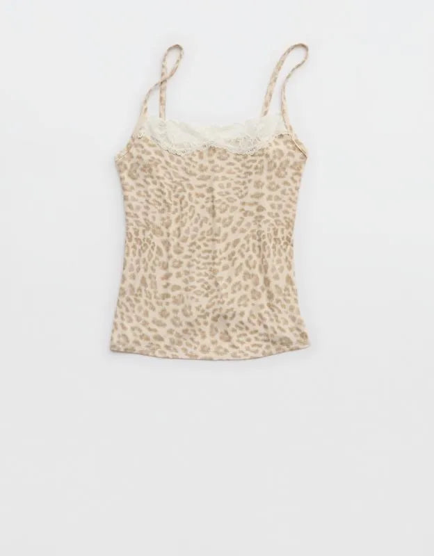 OVERSLEPT by Aerie Real Soft® Ribbed Tank Top