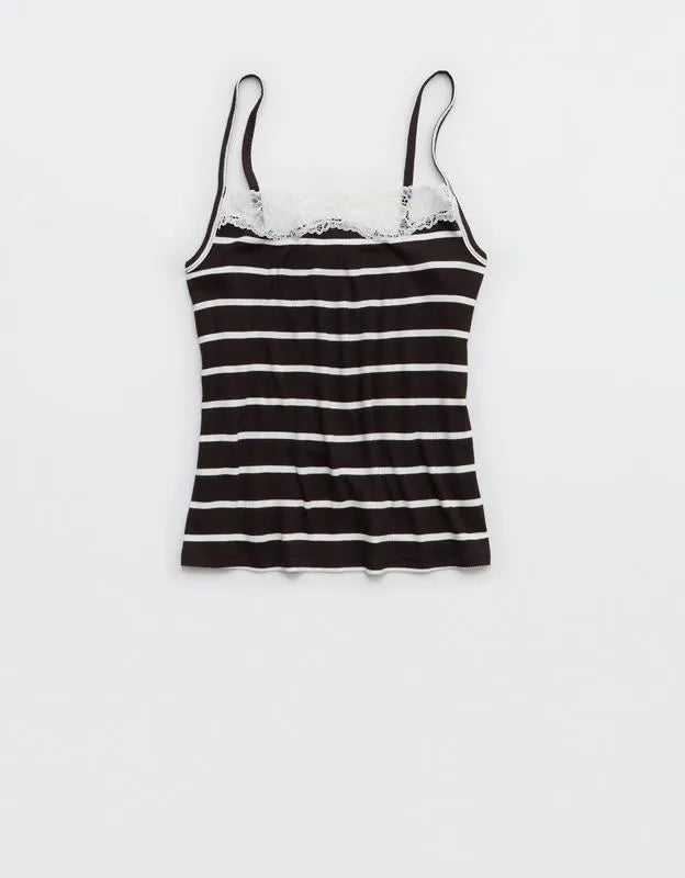 OVERSLEPT by Aerie Real Soft® Ribbed Tank Top