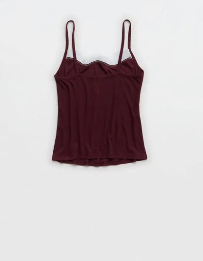 OVERSLEPT by Aerie Real Soft® Ribbed Tank Top