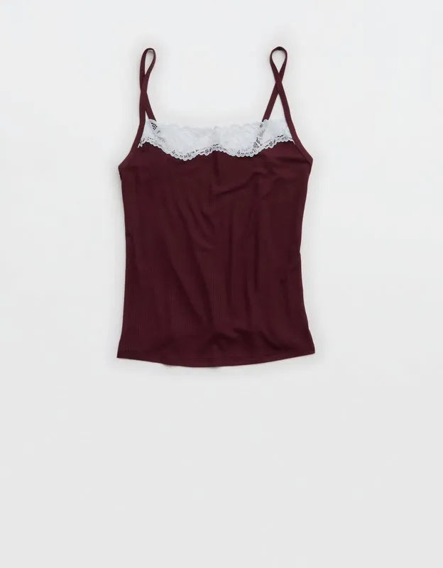 OVERSLEPT by Aerie Real Soft® Ribbed Tank Top