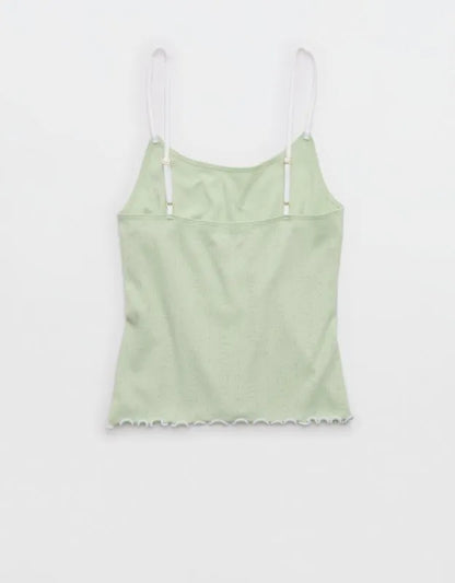 Aerie Pointelle Pajama Tank Top