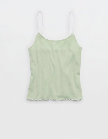 Aerie Pointelle Pajama Tank Top
