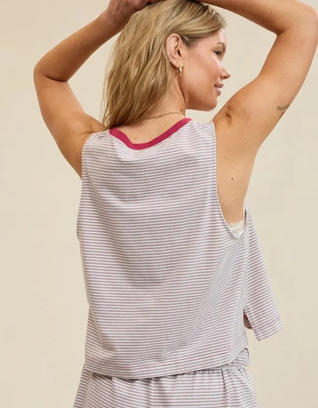 Aerie Dream Jersey Pajama Tank Top