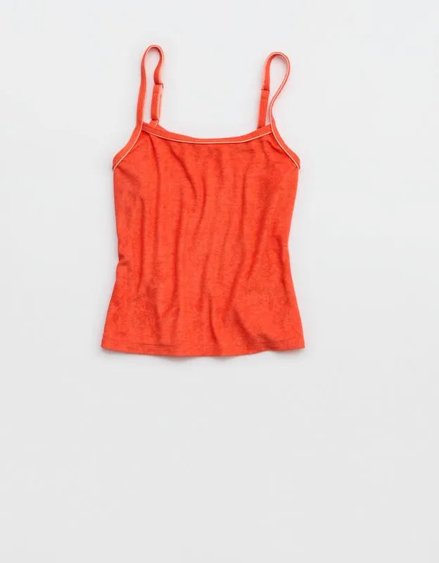 Aerie Real Hot Terry Tank Top