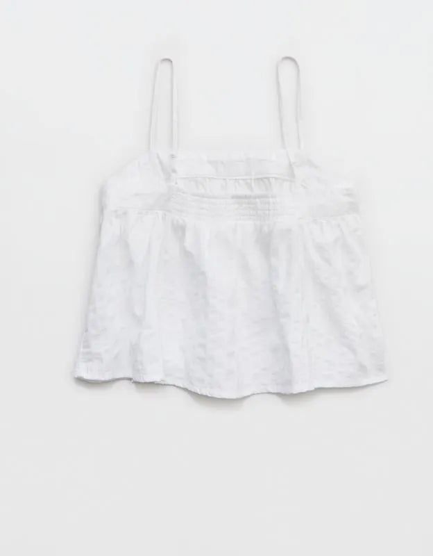 OVERSLEPT by Aerie Seersucker Cami Top