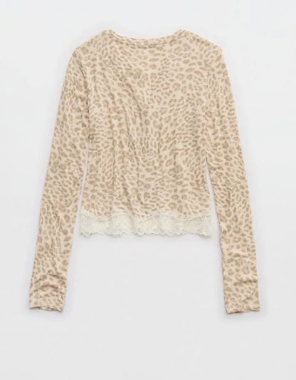 OVERSLEPT by Aerie Real Soft® Ribbed Cardigan