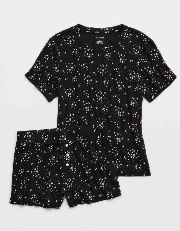 OVERSLEPT by Aerie Real Soft® Ribbed Baby T-Shirt