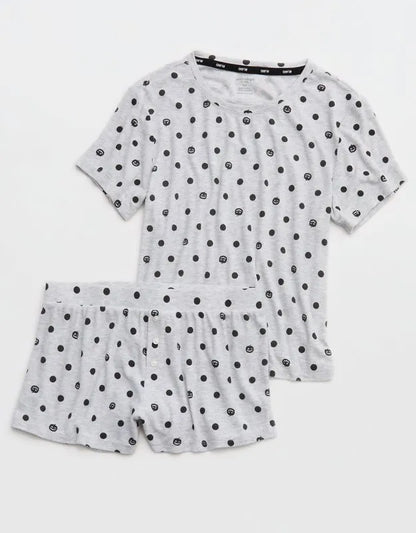 OVERSLEPT by Aerie Real Soft® Ribbed Baby T-Shirt