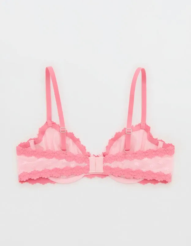 Show Off Daisy Mesh Unlined Bra