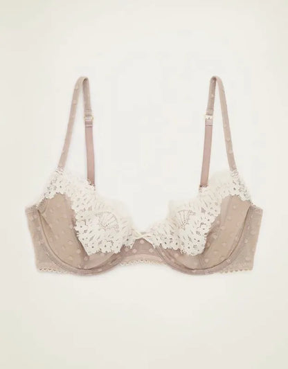 Show Off Sheer Happiness Lace Unlined Bra