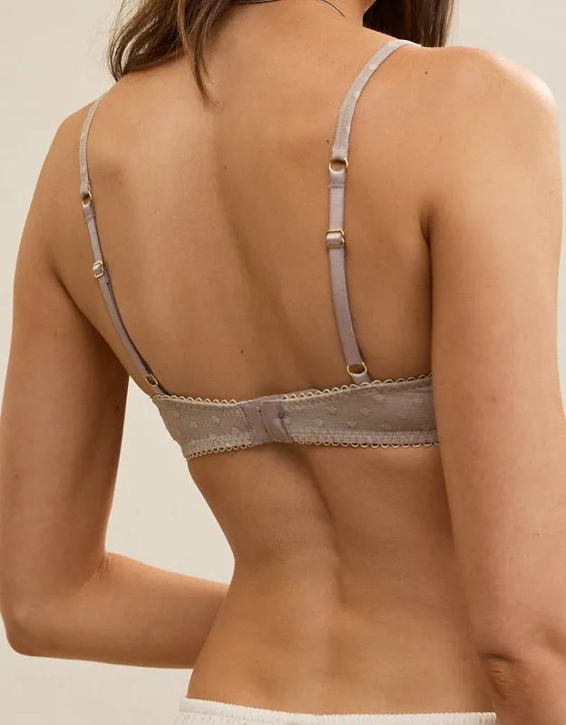 Show Off Sheer Happiness Lace Unlined Bra