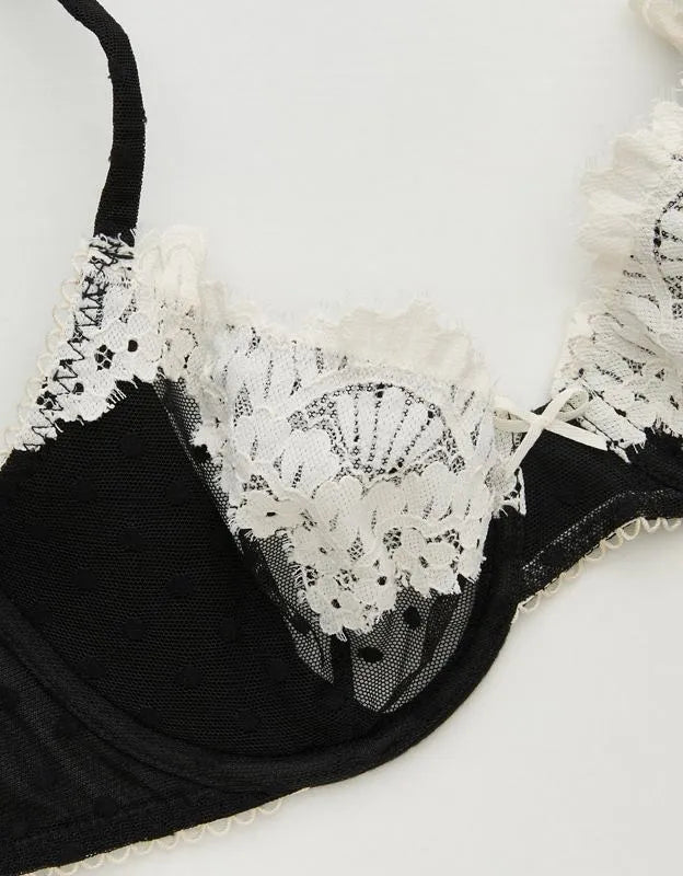 Show Off Sheer Happiness Lace Unlined Bra