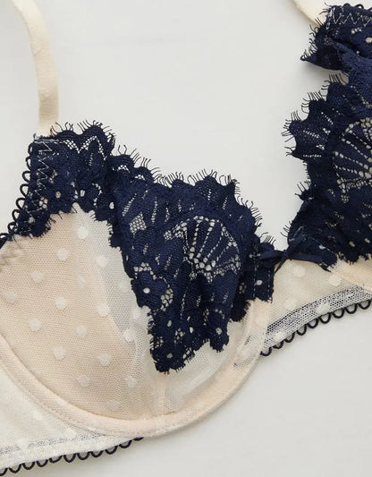 Show Off Sheer Happiness Lace Unlined Bra