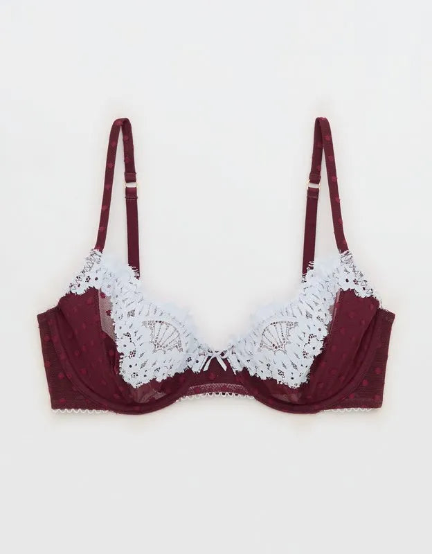 Show Off Sheer Happiness Lace Unlined Bra