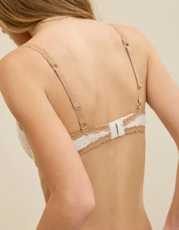 Show Off Vintage Lace Unlined Balconette Bra