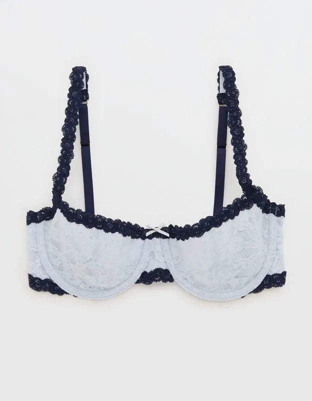 Show Off Vintage Lace Unlined Balconette Bra