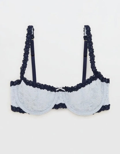 Show Off Vintage Lace Unlined Balconette Bra