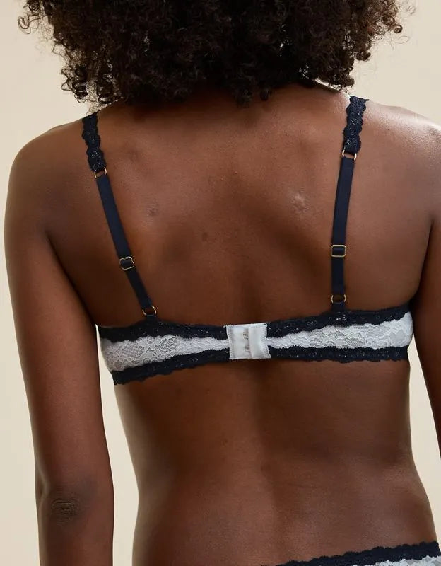 Show Off Vintage Lace Unlined Balconette Bra