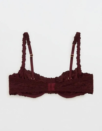Show Off Vintage Lace Unlined Balconette Bra