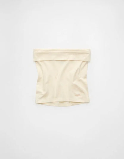 AE Pride Foldover Graphic Tube Top