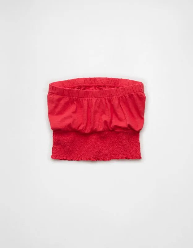 AE Sunchaser Cropped Bubble Tube Top