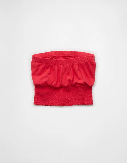 AE Sunchaser Cropped Bubble Tube Top