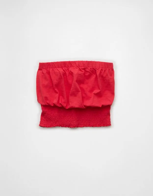 AE Sunchaser Cropped Bubble Tube Top
