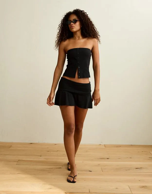 AE Button-Up Tube Top