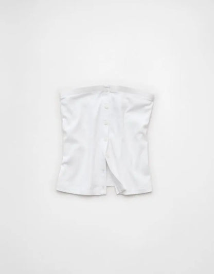 AE Button-Up Tube Top
