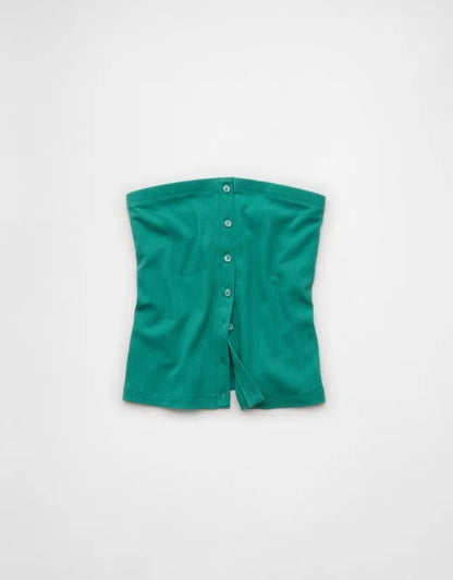AE Button-Up Tube Top