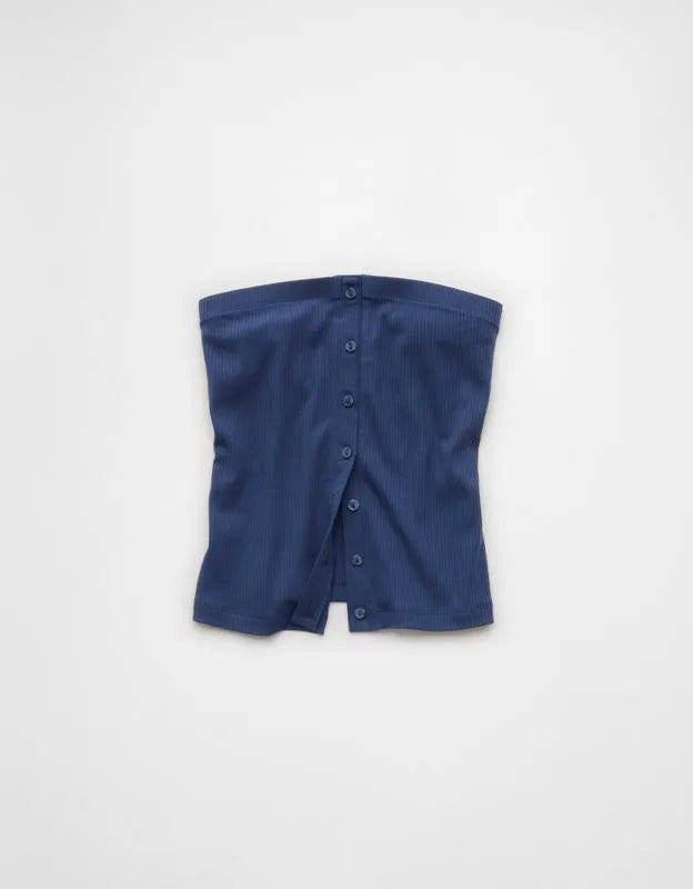 AE Button-Up Tube Top