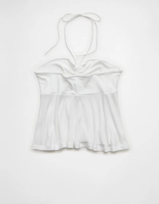 AE Soft & Sexy Halter Cinch Babydoll Top