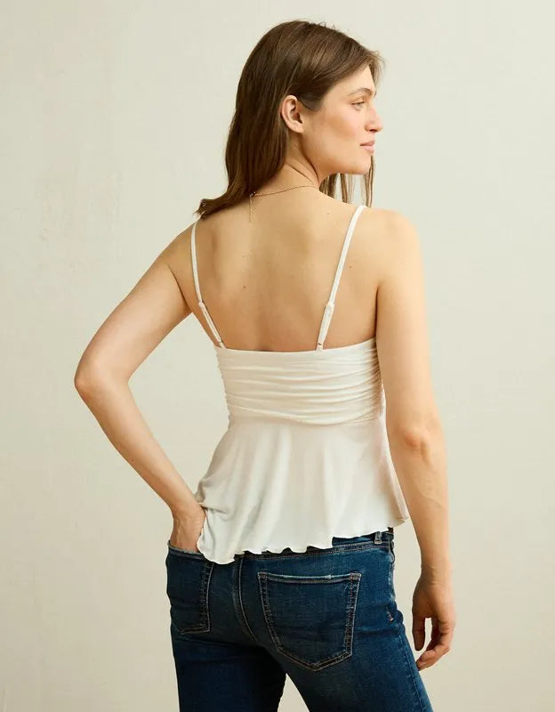 AE Soft & Sexy Asymmetrical Hem Tank Top