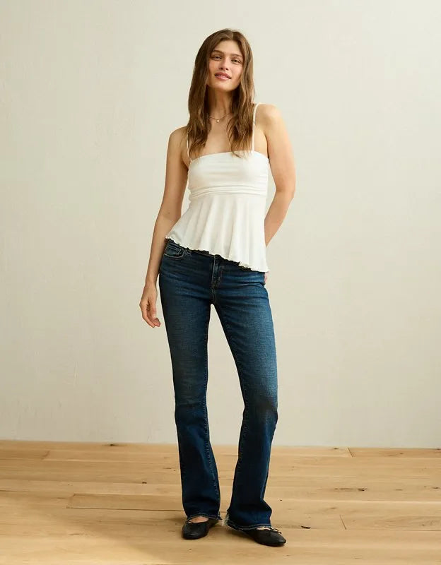 AE Soft & Sexy Asymmetrical Hem Tank Top