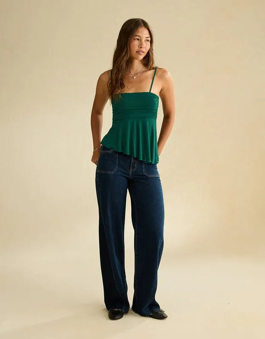 AE Soft & Sexy Asymmetrical Hem Tank Top