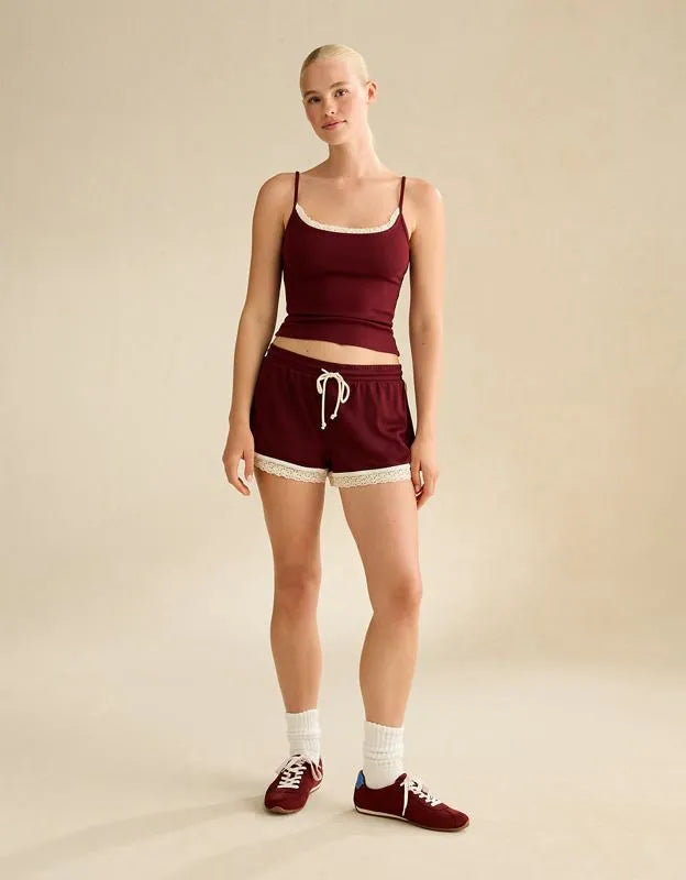 AE Main Squeeze Lace-Trim Cami