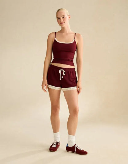 AE Main Squeeze Lace-Trim Cami