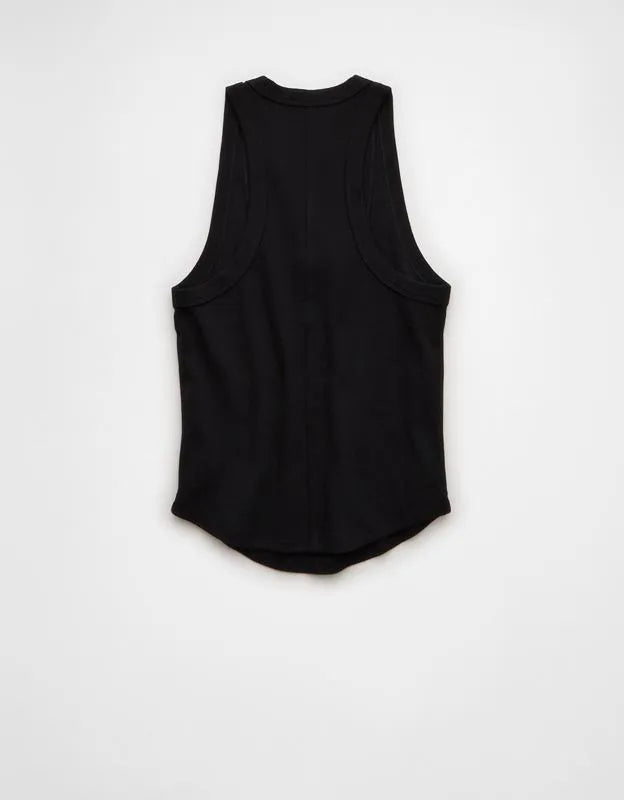 AE Studded Scoop Neck Tank Top