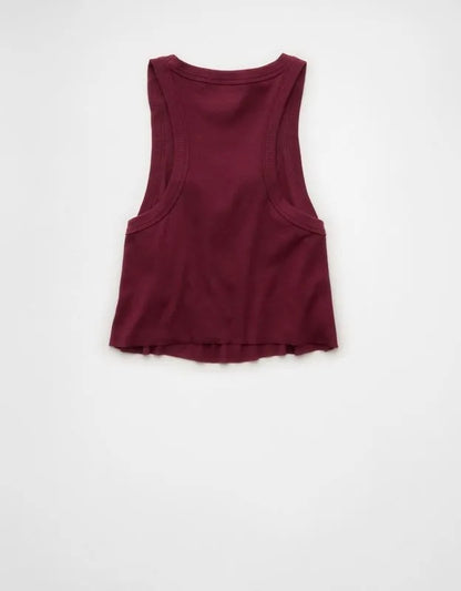 AE Cropped Racerback Tank