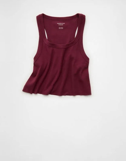 AE Cropped Racerback Tank