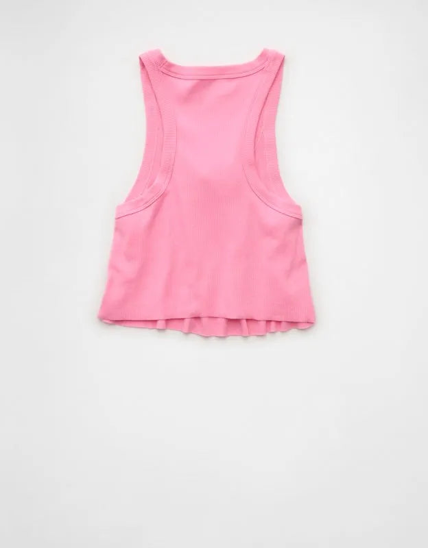 AE Cropped Racerback Tank