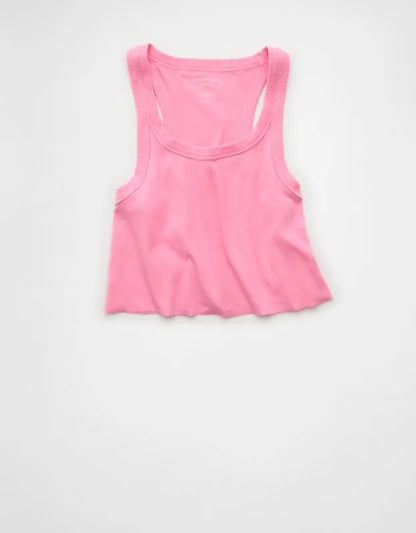 AE Cropped Racerback Tank