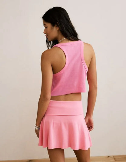 AE Cropped Racerback Tank