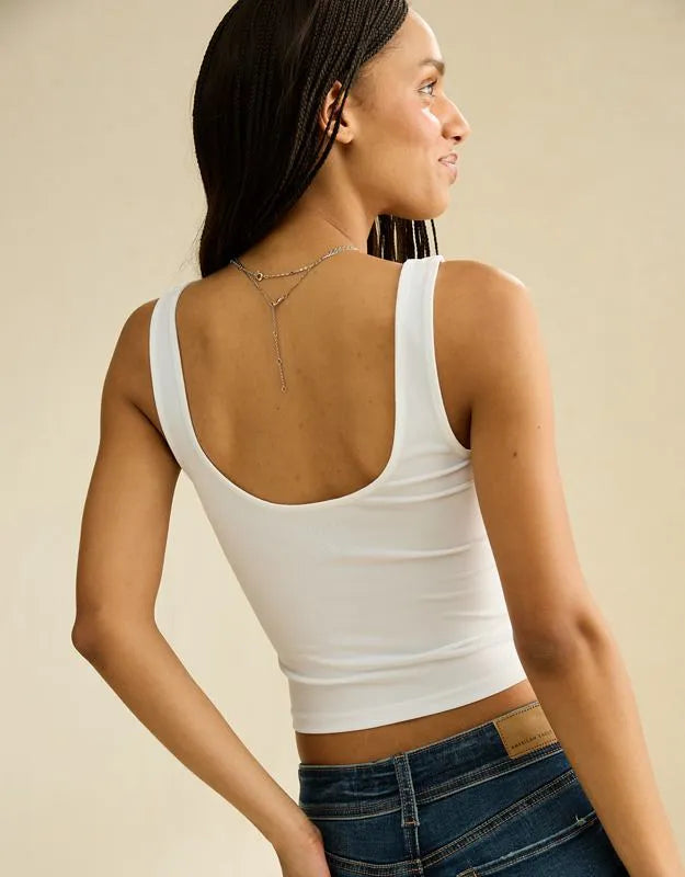 AE Cinched Sweetheart Tank Top